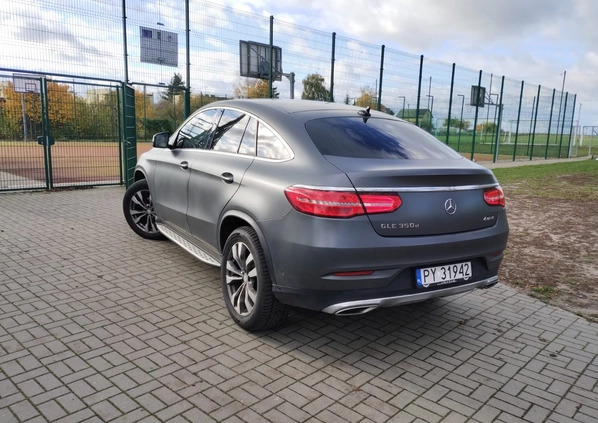 Mercedes-Benz GLE cena 160000 przebieg: 133542, rok produkcji 2015 z Inowrocław małe 37